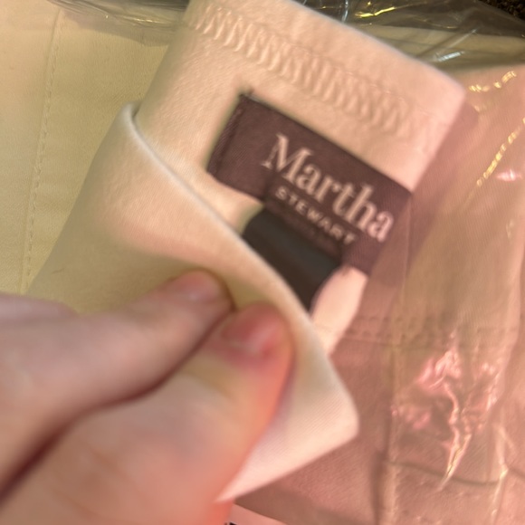 Nwot MARTH STEWART white pull on ankle jeans w/ankle zipper - Picture 4 of 4